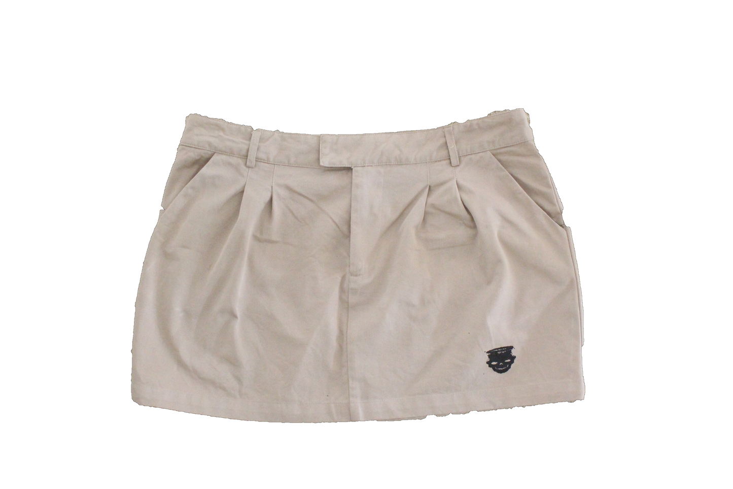 Beige skirt